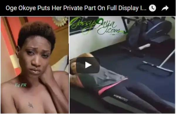 Oh Boyeeh!! See How Actress Oge Okoye Puts Her Camel Toe On Full Display On Instagram (Photos/Video)